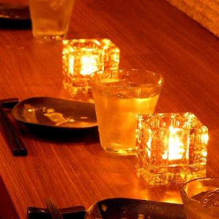 【カウンター】二人だけの空間をどうぞ！！新宿デートは大人のカウンターデートがオススメです☆