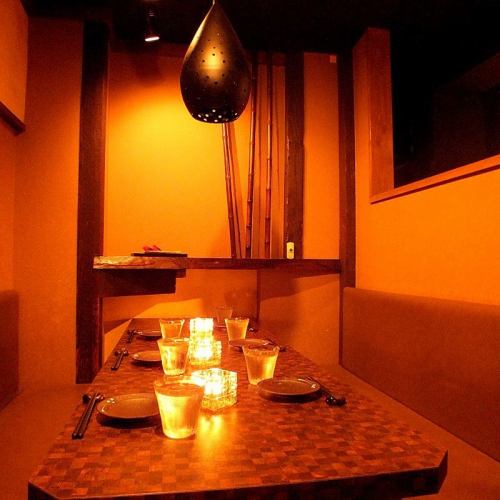 【個室】店内奥にあるゆったりとした小上がり個室は落ち着いた雰囲気で絶品料理を心から御堪能頂けます☆