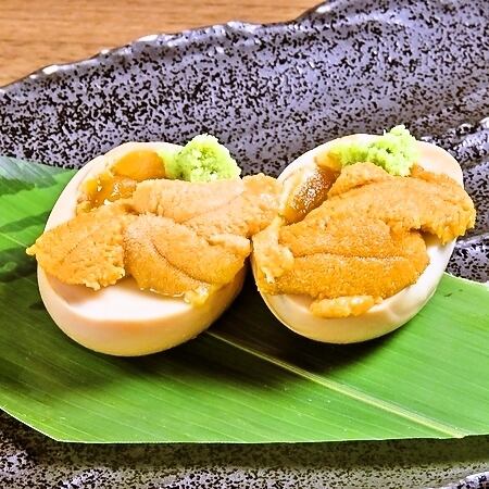 うに　ON　THE　煮卵