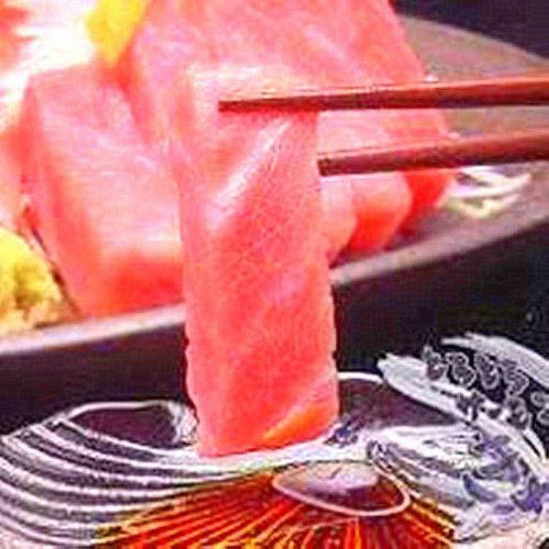 本マグロ中トロのお造り