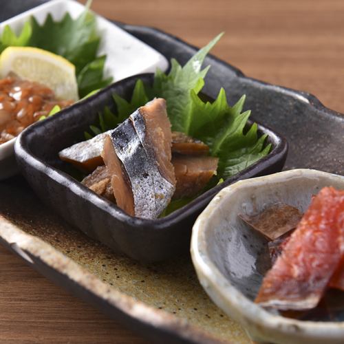 珍味三種盛り