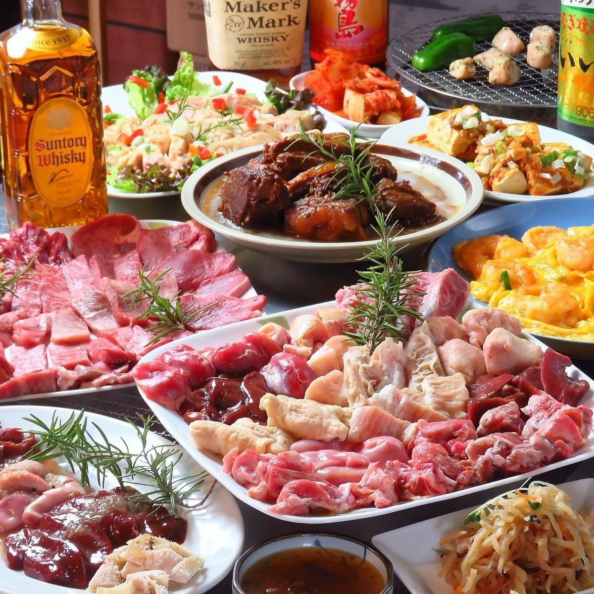 从志木站步行3分钟☆以当天早上从店里直接送来的新鲜内脏和烤肉为主，菜品种类丰富♪