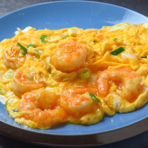 Creamy shrimp eggs