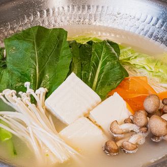 旨味がたっぷりの水炊き