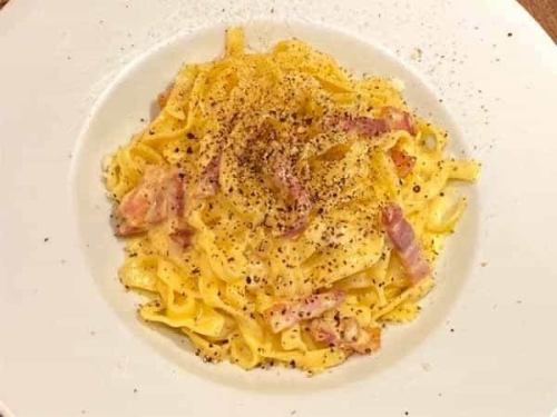 新鲜意大利面意大利面Carbonara