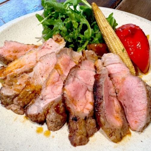 芥末醬烤櫻花豬肉