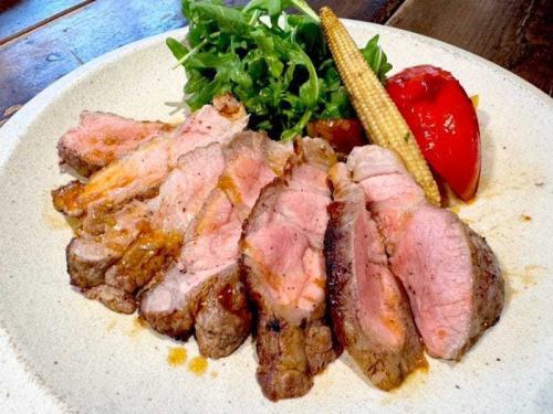 芥末醬烤櫻花豬肉