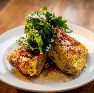 Italian-style omelet frittata