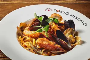 Linguine Pescatore with plenty of seafood