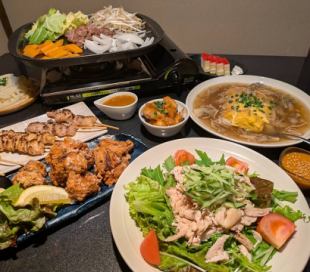 2.5時間プレミアム飲み放題付［鶏づくし　極　コース］全9品税込６０００円★完全個室確約★