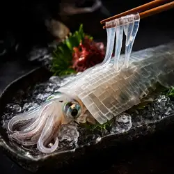 鮮度抜群!イカ活き造り