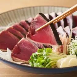 高知名物!鰹の土佐造り風