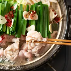 博多名物!もつ鍋・醤油(1人前)