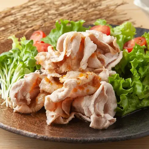 豚しゃぶの胡麻和えサラダ