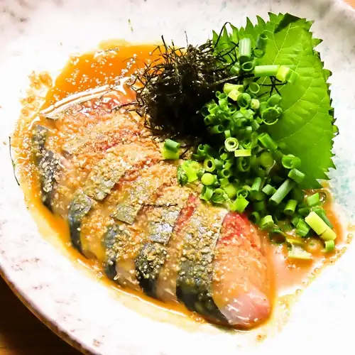 Sesame mackerel