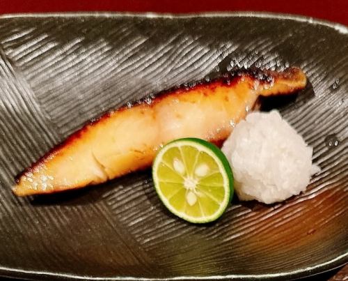 銀ダラ西京焼き