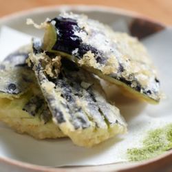 Eggplant tempura