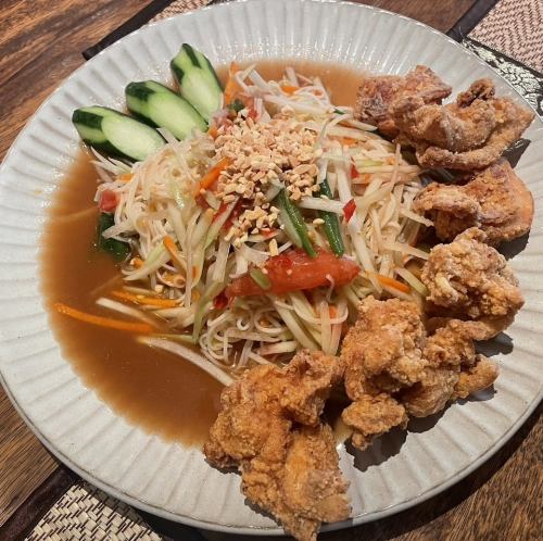 タムスワ トッピング・タイの唐揚げ