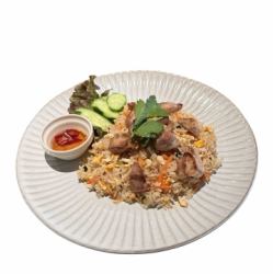 カオパット・鶏