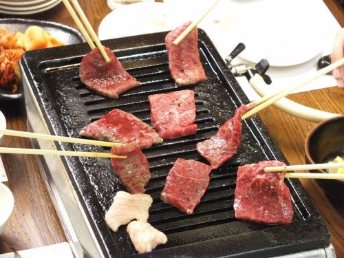 鐵牛の焼肉はヘルシー