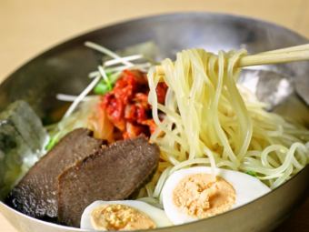 Cold noodles (without buckwheat flour) (half)