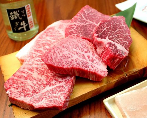 在这里，您可以轻松食用精心挑选的日本黑牛肉♪