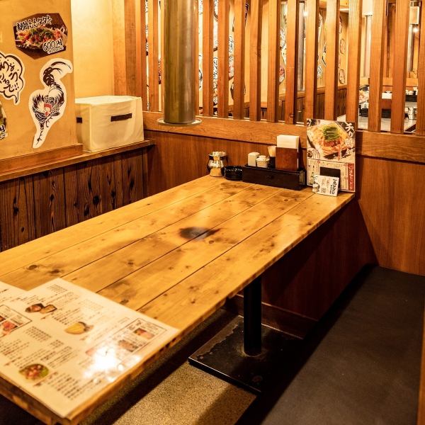 From dates to banquets ☆ We can accommodate any occasion! We have a total of 65 seats including sunken kotatsu seats and table seats! Please use it for various parties ♪