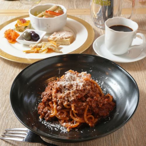 A 前菜盛り+パスタ+ドリンク