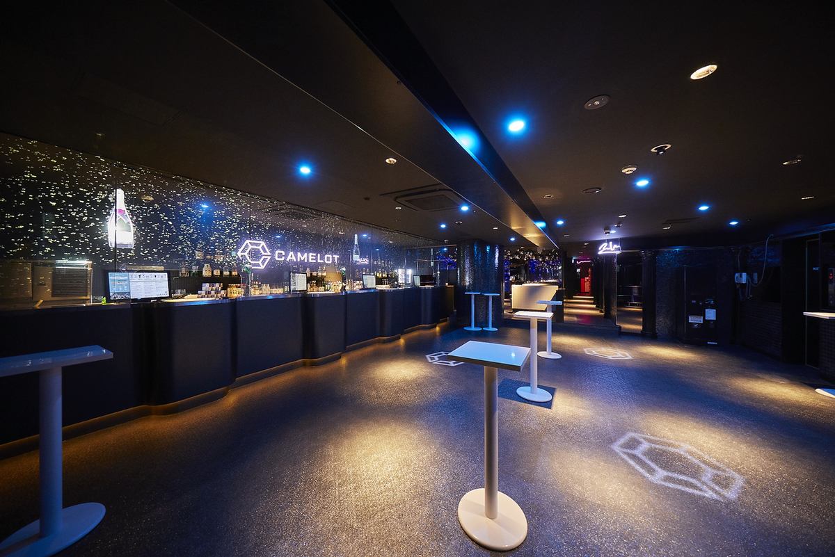 Up to 600 people, the largest in Tokyo! Main floor "CLUB CAMELOT" Professional equipment ♪