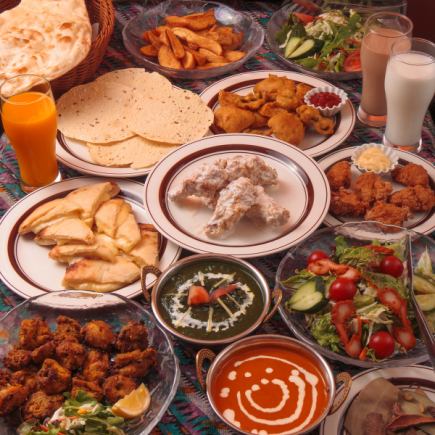 【망설이면 이거】저희 가게 대인기♪탄도리 치킨 첨부 전 8품 사치 발코스 2시간 음료 무제한 첨부 3850엔