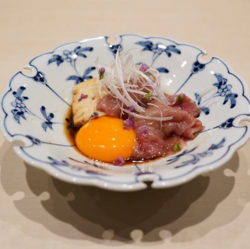 和牛炙りすき焼き