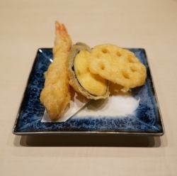天ぷら3種盛り