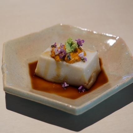 雲丹胡麻豆腐