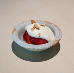 いちごの白和え