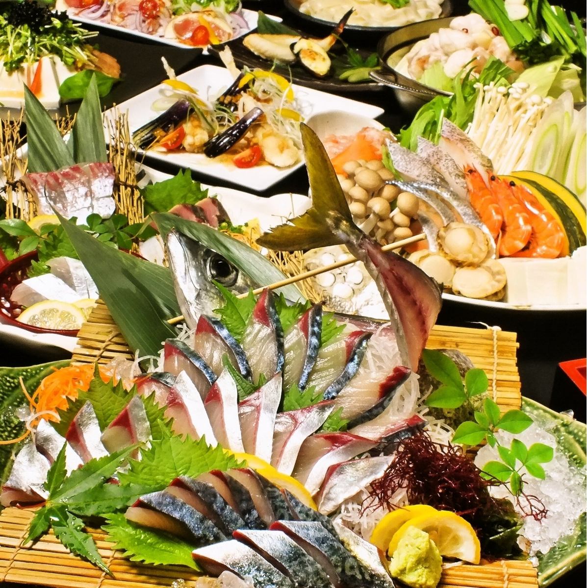 Immediately after Hakata! A seafood izakaya where you can enjoy fresh fish!