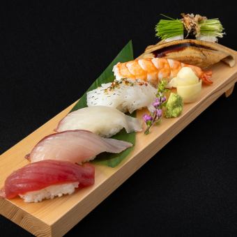 [5th place] Assorted carefully selected sushi (7 pieces)