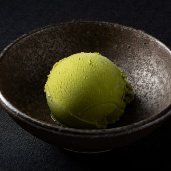 【八女茶製成】抹茶雪葩 / 【福岡產】甘王草莓冰淇淋（每份）