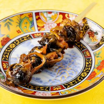 沖サザエ串焼き（タレ焼き）1本