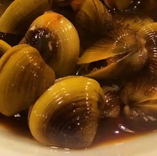 塩蚋仔(シジミの醤油漬け)