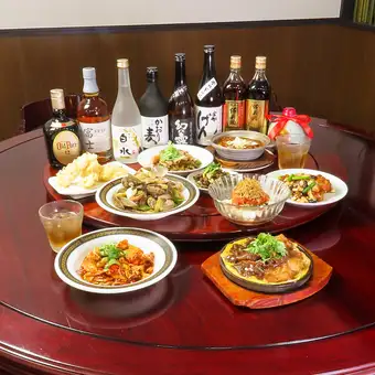 【ご宴会コース料理】本格麻婆豆腐・季節野菜の炒め・焼き餃子・ルーローハンなど台湾名物コース