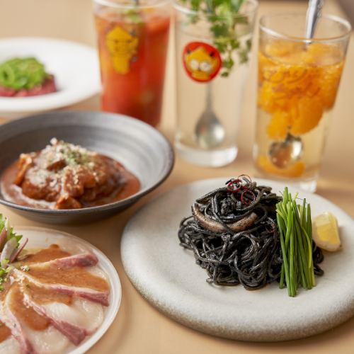 2000 yen course with all-you-can-drink
