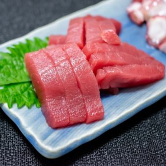 マグロ刺し/ホタテ刺し/カツオたたき
