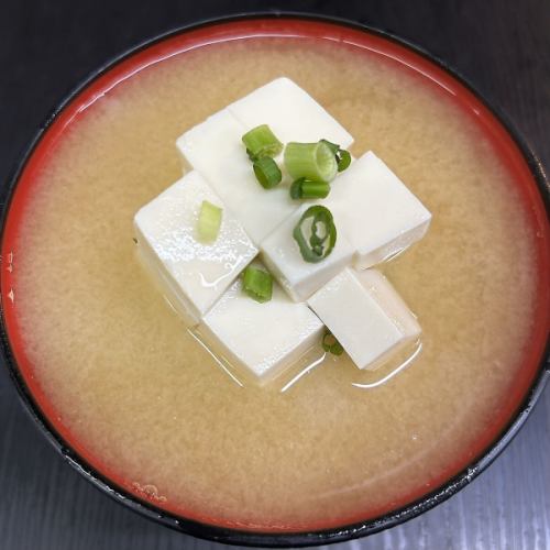 豆腐味噌汁