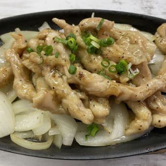 せせり鉄板焼き/チンジャオロース