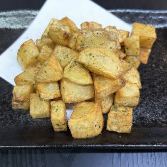 イカ下足のバター炒め/じゃがバター