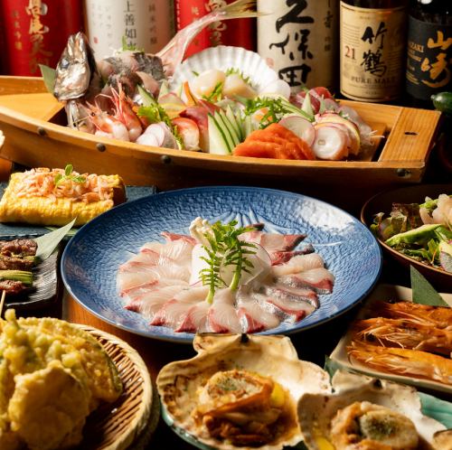 【110種2時間食べ飲み放題】刺身も焼鳥も全部食べ放題『特撰食べ飲み放題コース』3500円