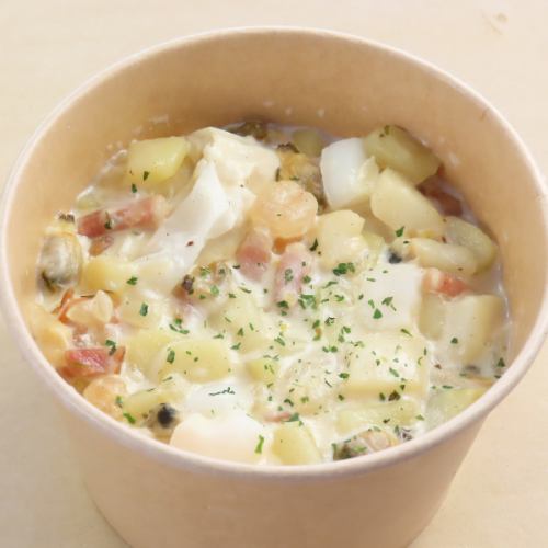 クラムチャウダー