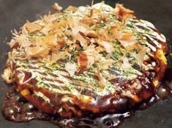 Variety of Okonomiyaki