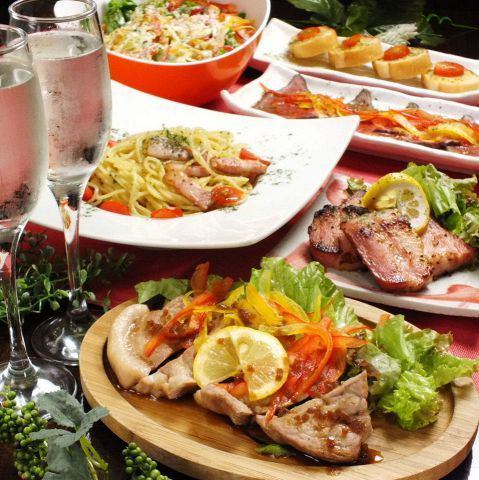 12 kinds of cuisine can be enjoyed a little ★ Drinking with meat light bul Light course 2800 yen
