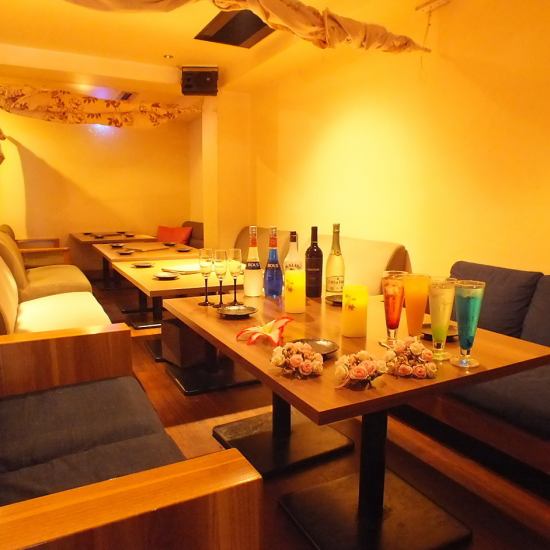 Bonenkai big welcome ♪ You can party even more than 20 people! Loose space of sofa seat